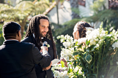 Wedding Ceremony Photos in Santa Barbara