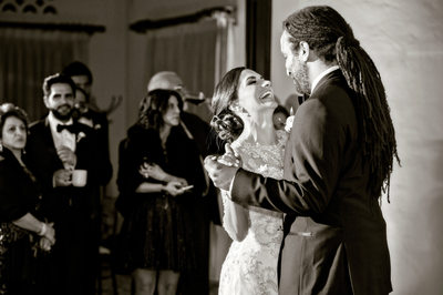 First Dance at the Four Seasons Biltmore Santa Barbara 