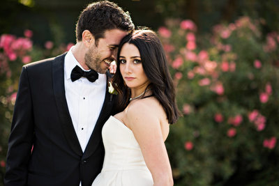 Bride & Groom at Brentwood Country Club Wedding Venue