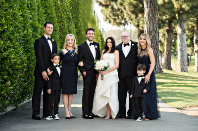 Brentwood Country Club Wedding Family