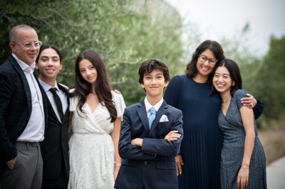 Jewish Family Portrait | Bar Mitzvah in Irvine