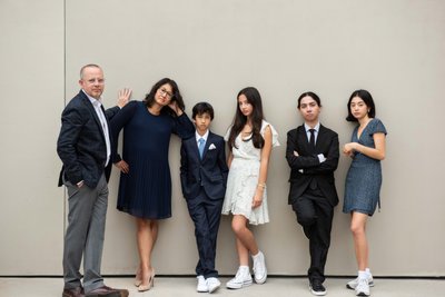 Magazine-Style Bar Mitzvah Family Photos