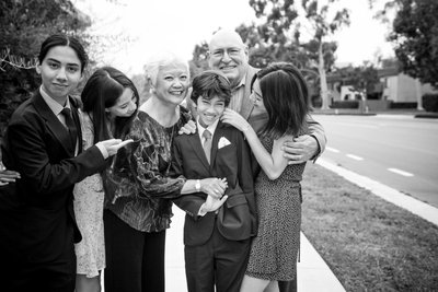 Multi-Generation Family Bar Mitzvah Portrait