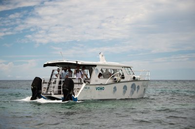 Boat in the South Pacific | Fiji Travel Photo