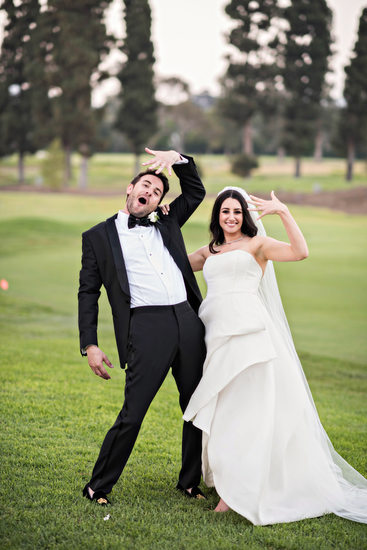 Fun Wedding Photos Brentwood Country Club