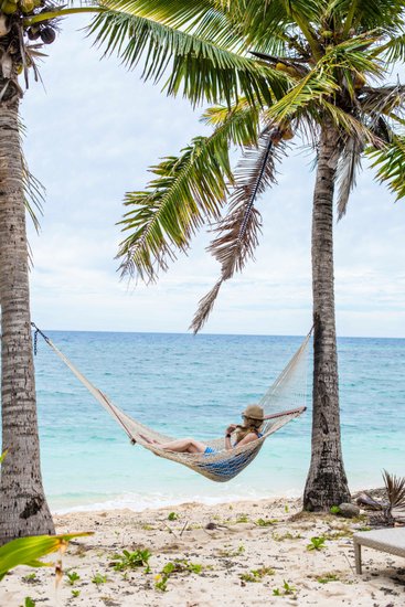 Hammock on the Beach | Relaxed Fiji Travel Experience