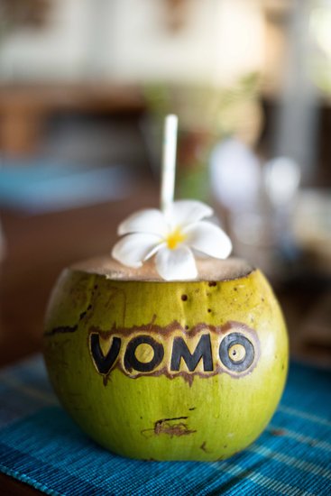 Signature Coconut Drink | Branded VOMO Resort Photo