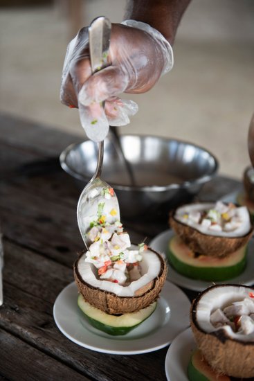 Tropical Appetizers | Food Photography