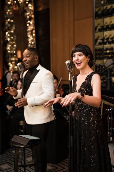 Entertainers bring LA-style energy to Beverly Wilshire event