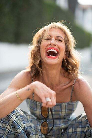 Authentic Happiness | Alysia Reiner Editorial Shoot
