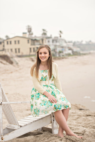 Beach Bat Mitzvah Portraits