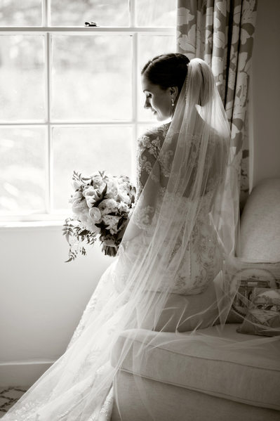 Bridal Portrait at the Biltmore Santa Barbara 