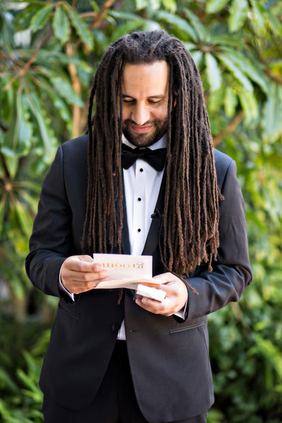 Pre-Ceremony Letter to the Groom