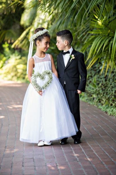 Flower Girl & Ring Bearer Santa Barbara Wedding