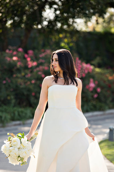 Bridal Portrait Brentwood Country Club Wedding