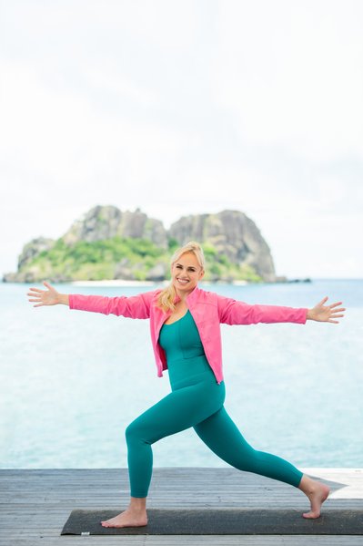 Rebel Wilson & Yoga | Wellness Tourism Photography