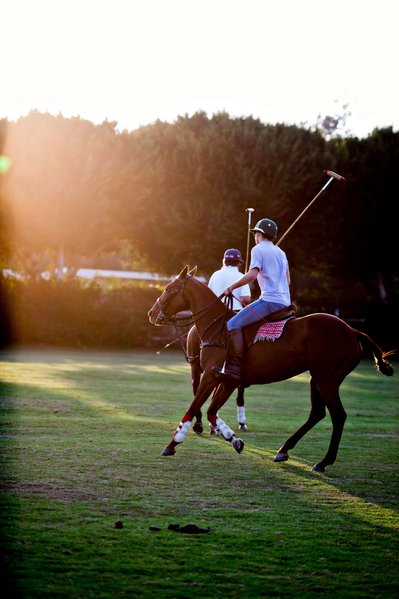 Polo Match Action Shot | Sports Lifestyle Photo