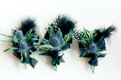 Boutonnières for South Jersey Wedding