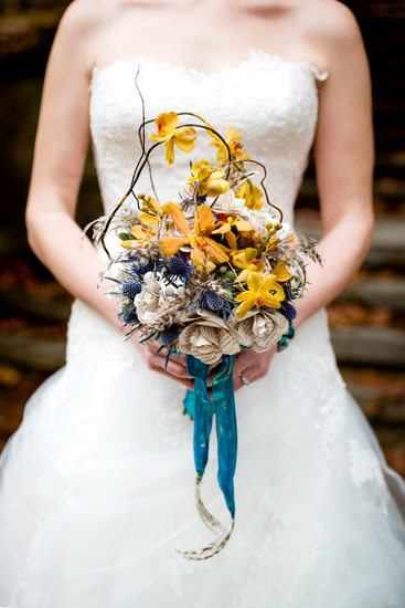 Rustic Bouquet for Philadelphia Wedding
