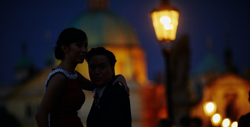 CL at the Charles Bridge