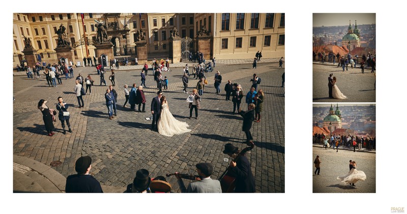 center of attention at Prague Castle