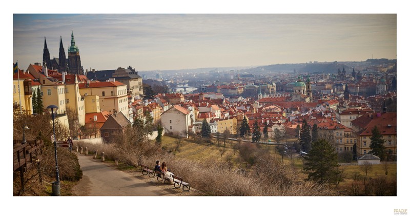 T&M overlooking Prague