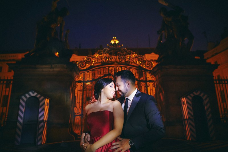 Angie Uriel Prague Engagement Photography 