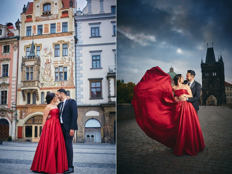 Angie Uriel Prague Engagement Photography 14