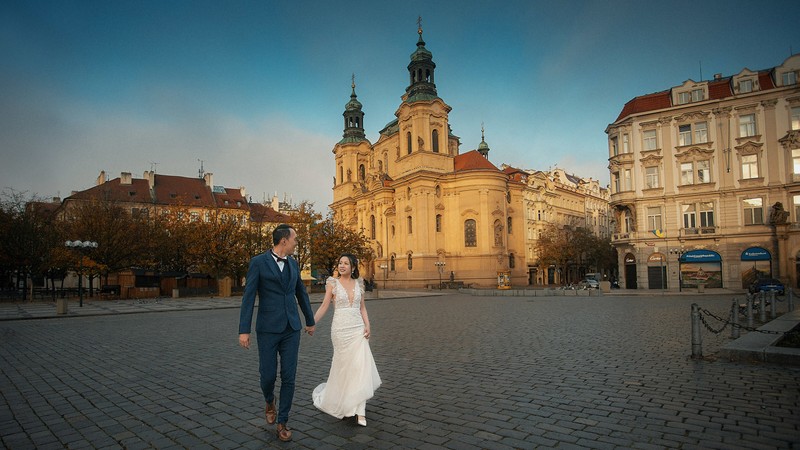 Jessica Ronald Prague pre-wedding Photography 11