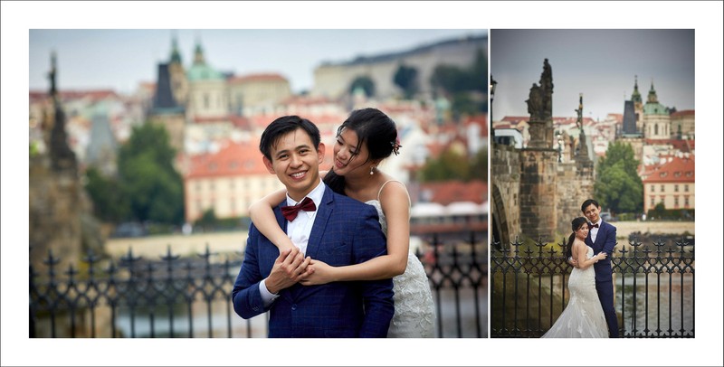 Stylish Singapore Groom and his beautiful Wife