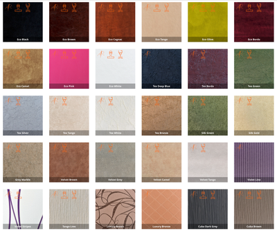 Tuscan Color swatch options I from Prague Love Stories