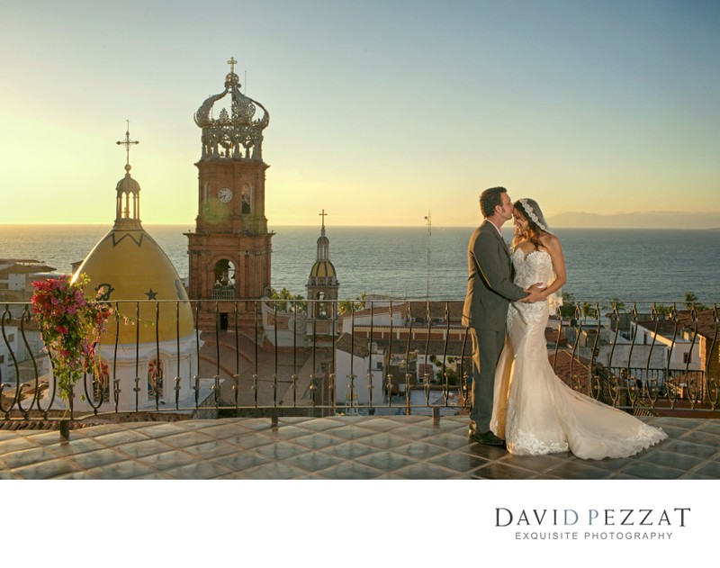 Unique beach wedding photography