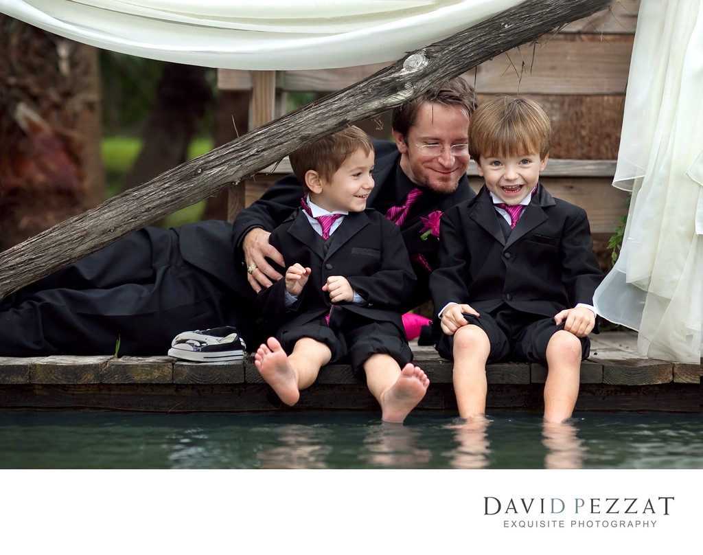 Children photography at weddings