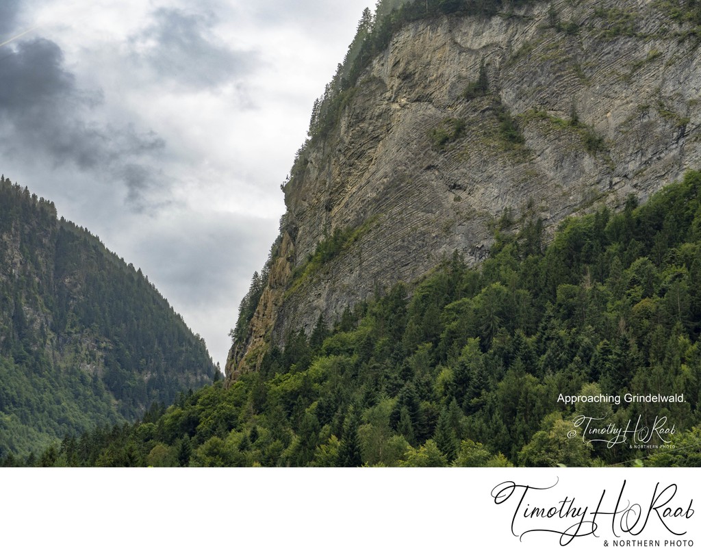 Approaching Grindelwald.