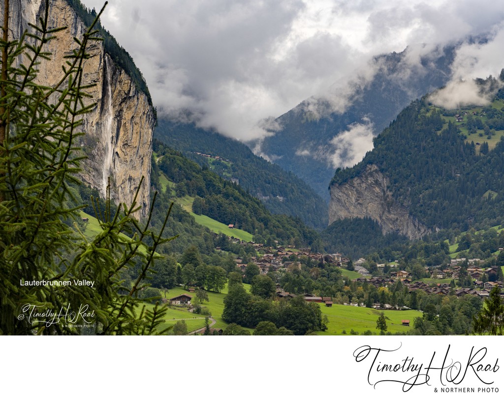 Lauterbrunnen Valley of Switzerland