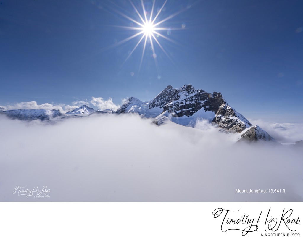 The Jungfrau (13,475 ft)