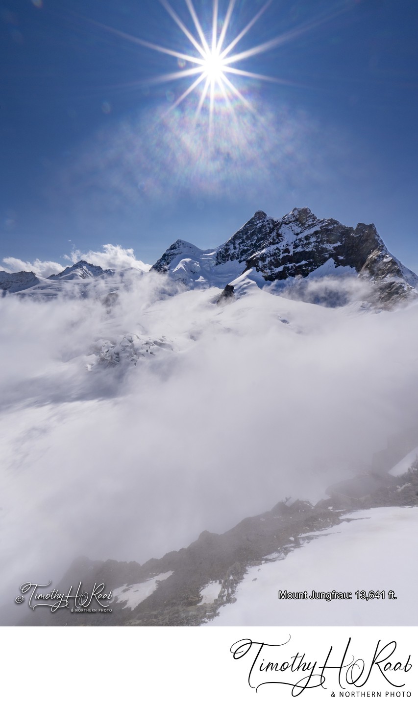 The Jungfrau (13,475 ft)