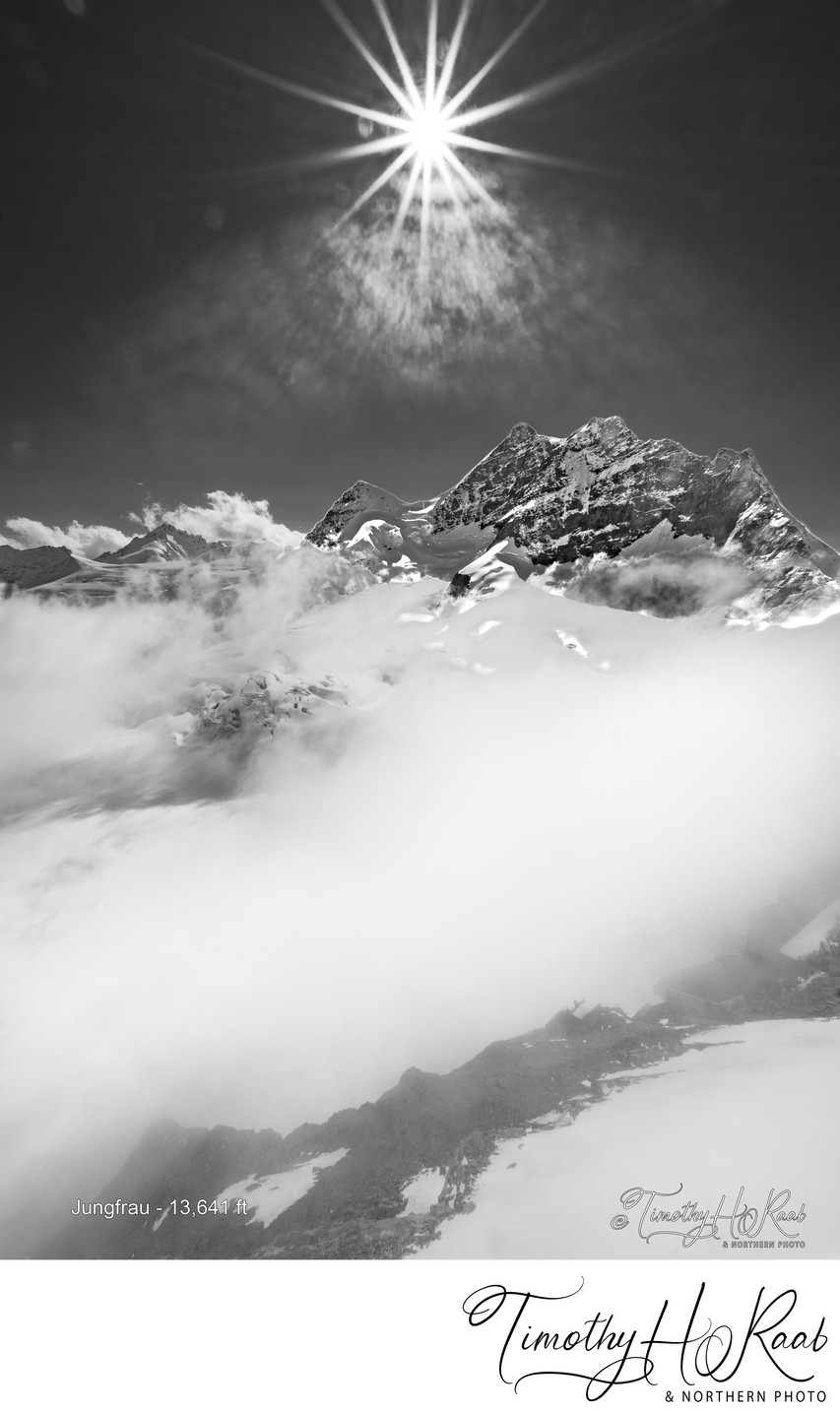 The Jungfrau (13,475 ft)