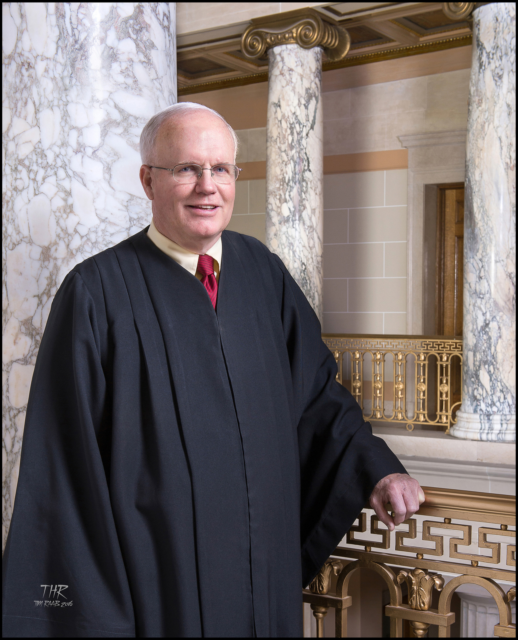 Judge Portrait Photographer Albany NY RAAB Hon Wm McNamara - LEADERS