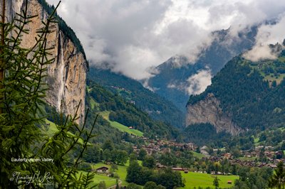 Lauterbrunnen Valley of Switzerland