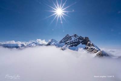 The Jungfrau (13,475 ft)