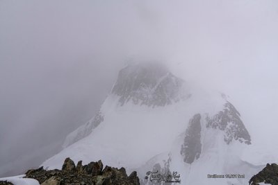 Breithorn, 13,661 feet, on the border of Italy and Switzerand.