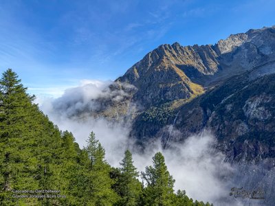 Waterfalls below GrandDrus