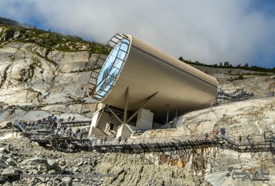 Telecabine between Montenvers & the Mer de Glace