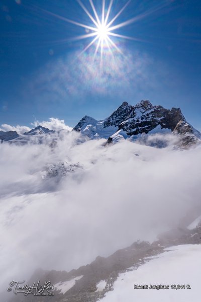The Jungfrau (13,475 ft)
