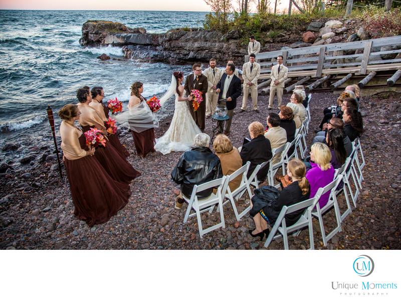 Beach Wedding Lake Superior Mn Tacoma Seattle Washington Beach Wedding Lake Superior Mn