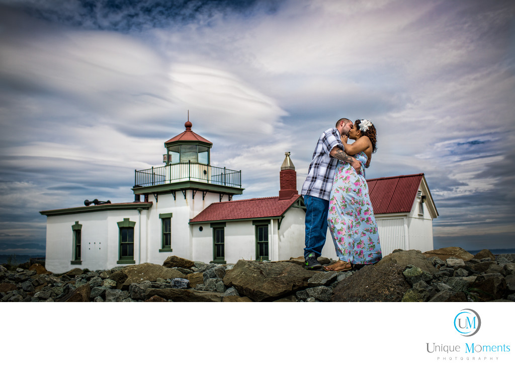 Discovery Park Seattle Engagement 