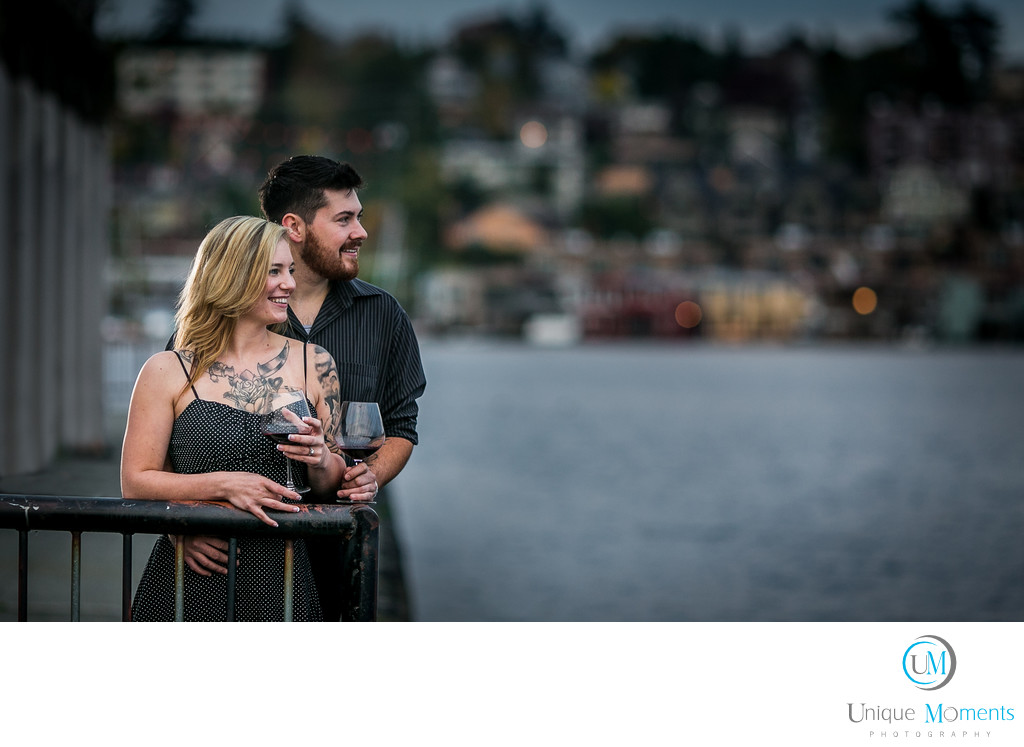 Gas Works Park Engagement Session Seattle WA 98103