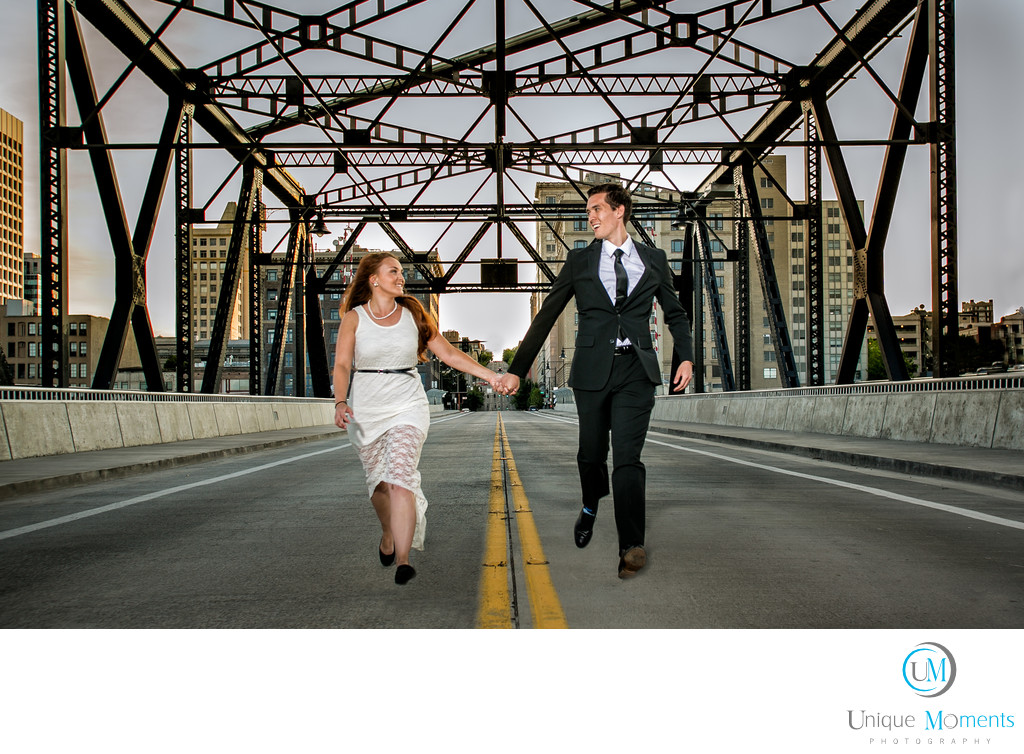 Tacoma Wedding Photographer Murray Morgan Bridge