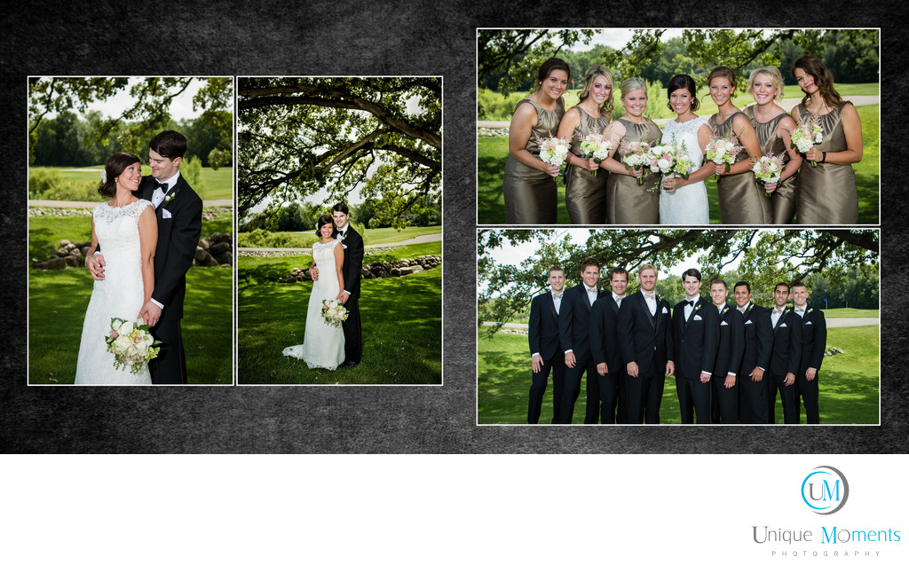 Tacoma Wedding Photographer Wedding Album spread 7 JP